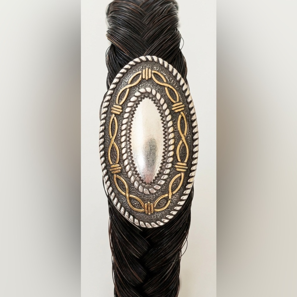 Real horse hair woven Bracelet by Cowboy Collectibles
